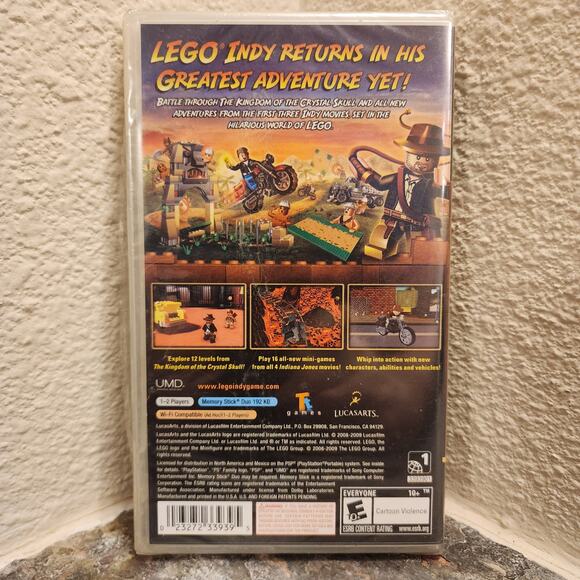 Game - LEGO Indiana Jones 2: The Adventure Continues (NEW) - PSP - Picture 2 of 5